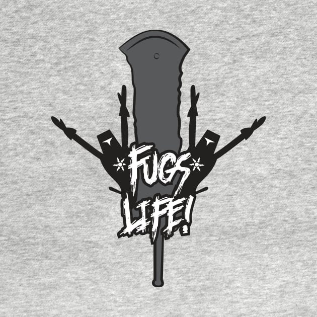 Unofficial Dark Souls FUGS LIFE T-Shirt by MEWETT